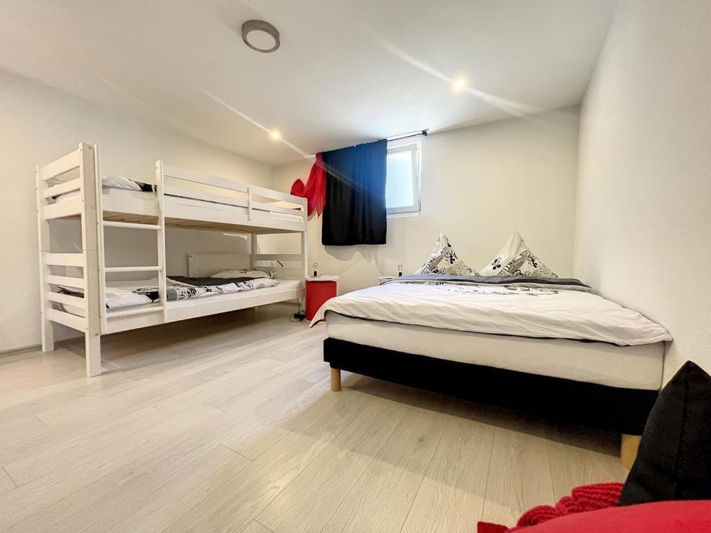 Appartement Moderne Avec Terrasse Et Piscine A Chatel Sur Bex Buitenkant foto