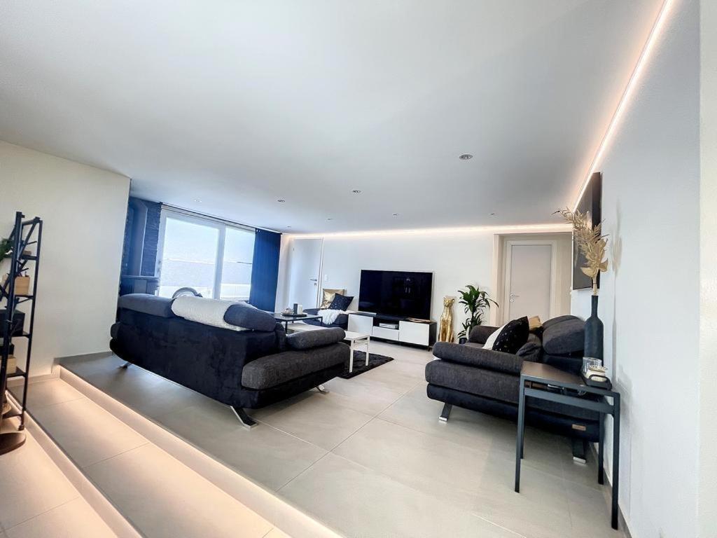 Appartement Moderne Avec Terrasse Et Piscine A Chatel Sur Bex Buitenkant foto